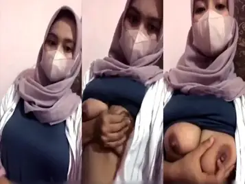 Hijab Zilla Pap Payudara Gede Montok Sampe Sange Berat