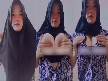 Ukhti Nabilah Hijab Toge Toket Diremas Rakus
